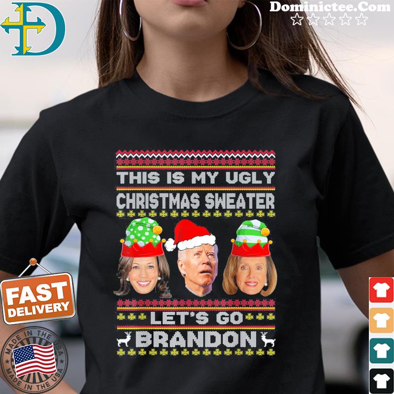 Let S Go Branson Brandon Santa Hat Ugly Christmas Sweater Tee Shirt Hoodie Sweater Long Sleeve And Tank Top