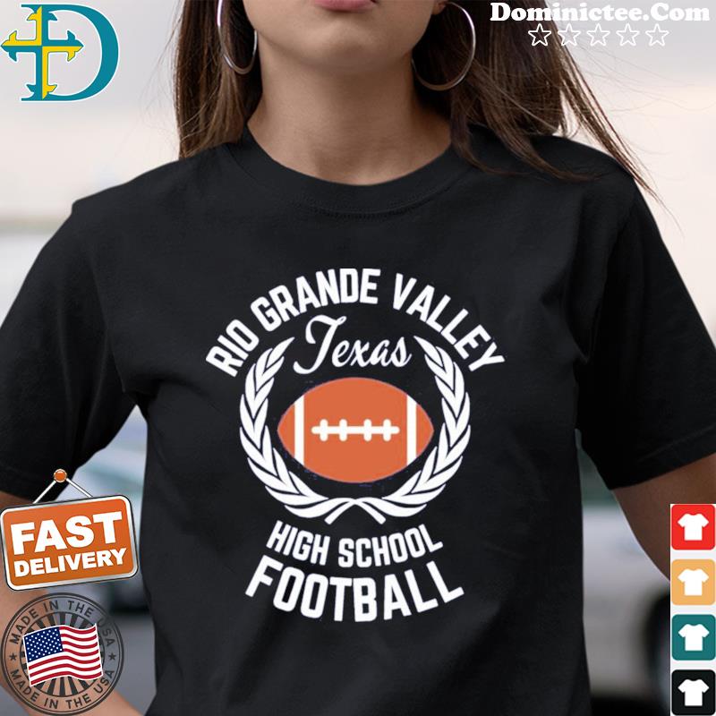 Retro Vintagestyle Texas High School Football Rio Grande Valley